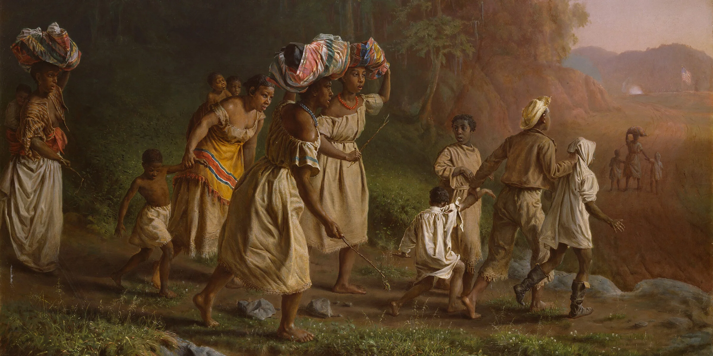 On to Liberty (detail), by Theodor Kaufmann, 1867. The Metropolitan Museum of Art, gift of Erving and Joyce Wolf, in memory of Diane R. Wolf, 1982.